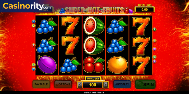 super hot fruits casino