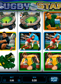 Rugby Star Slot by Microgaming
