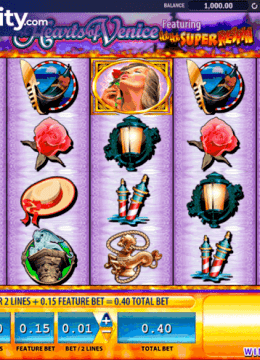 Hearts of Venice Slot by WMS