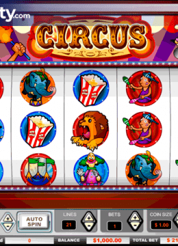 Circus Slot by Vista Gaming
