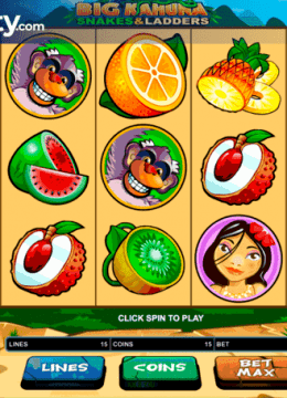 Big Kahuna Snakes and Ladders Slot by Microgaming