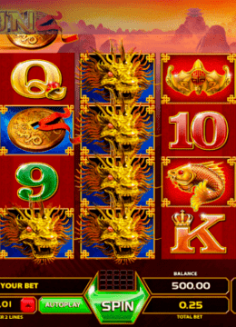 Dragon King Slot by Gameart