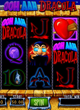 Ooh Aah Dracula Slot by Barcrest Gaming