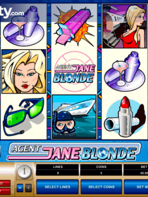 Agent Jane Blonde Slot by Microgaming