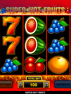 Super Hot Fruits Slot by Inspired Gaming