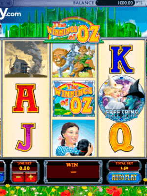 Winnings of Oz Slot by Ash Gaming