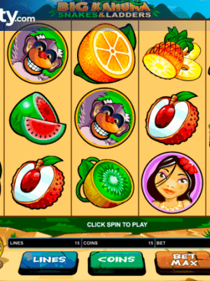 Big Kahuna Snakes and Ladders Slot by Microgaming