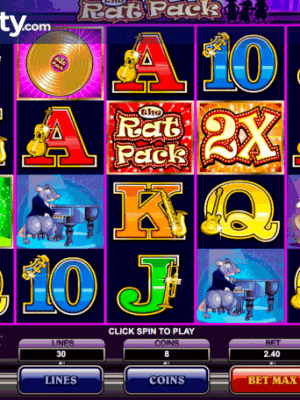 The Rat Pack Slot by Microgaming