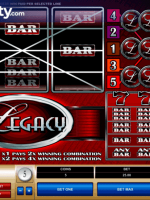 Legacy Slot by Microgaming