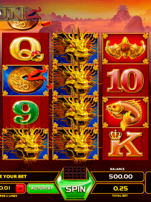 Dragon King Slot by Gameart
