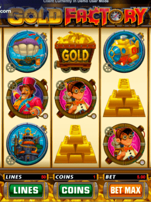 Gold Factory Slot by Microgaming
